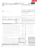 Fillable Form L-4175 - Personal Property Statement - 2005 Printable pdf