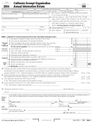 Form 199 - California Exempt Organization Annual Information Return - 2004