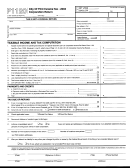 Form F1120 - Income Tax - 2004 Corporation Return - City Of Flint Printable pdf