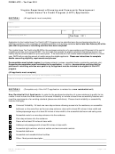 Form Lhtc - Livable Home Tax Credit Program (Lhtc) Application - 2011 Printable pdf