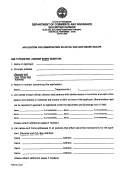 Form In-0911 - Application For Registration As An Oil And Gas Issuer Dealer