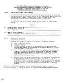 Form U58712 - Long-form Ownership Information Statements, Amendments Or Registration Statement