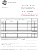 Motor Vehicle Personal Property Return Form - City Of Waynesboro - 2012