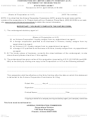 Form Ar: 0011 - Corporation Or Limited Liability Company (llc) Statement Of Resignation Of Statutory Agent - Arizona Corporation Commission