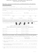 Community, Counseling, And Correctional Services, Inc. Start Program Visitor Application Form - State Of Montana