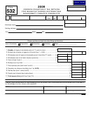 Form 532 - Oregon Quarterly Tax Return For Manufacturers Distributing Nonexempt Tobacco Products - 2009