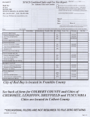 Combined Sales And Use Tax Report Form