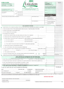 Form Ir-2004 - 2004 Lebanon Tax Return - Ohio
