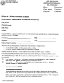 Form Ftb 3557 A Llc - Application For Certificate Of Revivor