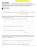 Form Re-620-072 - Designated Broker Closing Firm/branch Affidavit
