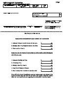 Form 1100-t - Delaware Corporate Tentative Tax Return - 2004