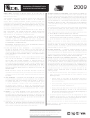 Form It-540es(I) - Declaration Of Estimated Tax For Individuals General Information - 2009 Printable pdf
