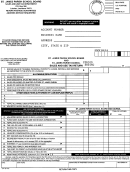 Form Sjp-7 - Sales And Use Tax Return Form - St. James Parish