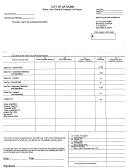 Sales, Use, Rental And Lodging Tax Report - City Of Satsuma Printable pdf