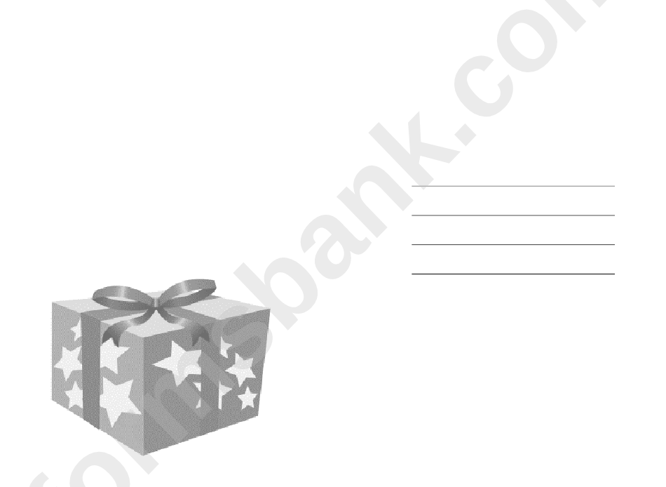 Merry Christmas Candycanes Card Template