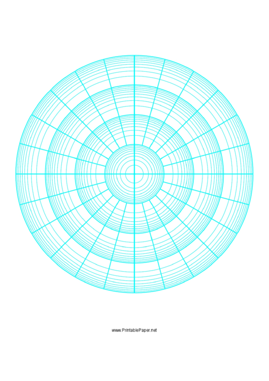 Polar Graph Paper Printable pdf
