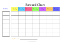 Reward Chart Template - Color