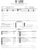 Card Services Medical Center Authorization Form
