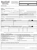 Stanford University Outdoor Education Participant Medical History Form (short)