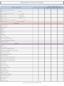 Homebuyer Features Checklist Template