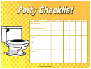 Potty Checklist