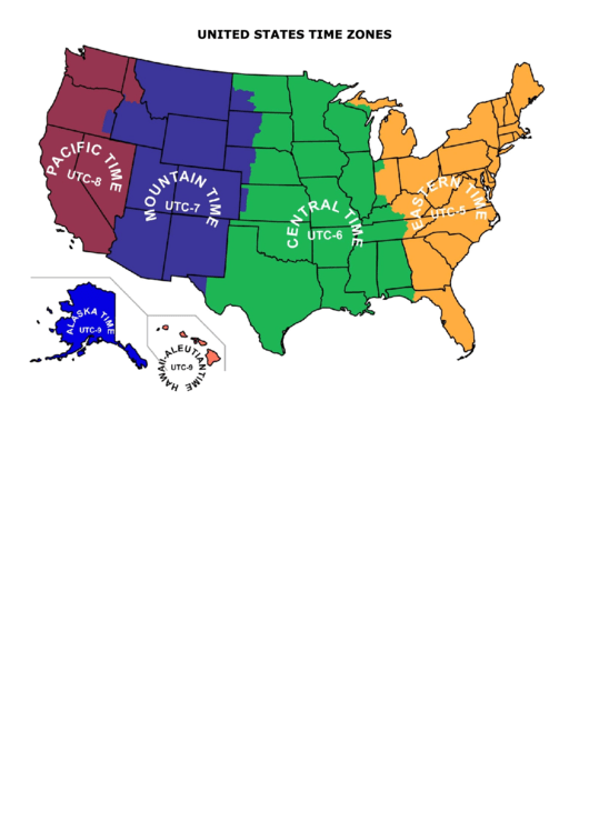 Time Zone Conversion Chart Printable Pdf Download