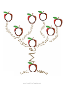 Illustrated Name Tree - 4 Generations