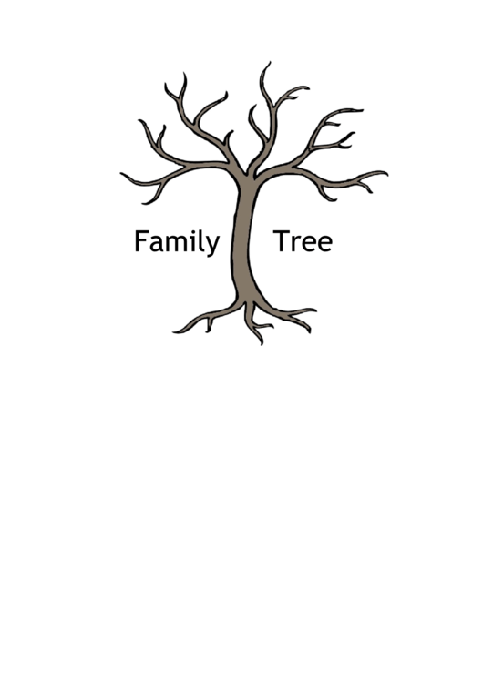Diy Family Tree Printable pdf