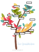 Grandchildren Family Tree Template