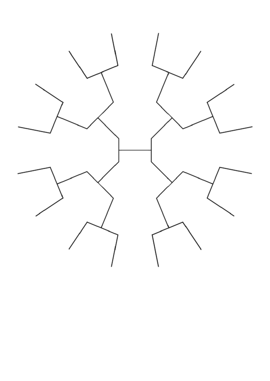 Circle Family Tree 5 Generations Printable pdf