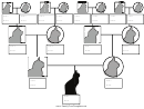 Cat Breed Family Tree Template
