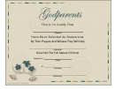 Godparents Certificate Template