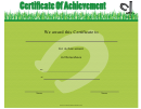 Horseshoes Achievement Certificate Template