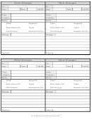 Daily Phone Message Log Template