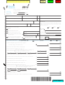 Fillable Form 1 - Wisconsin Income Tax - 2012 Printable pdf