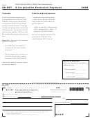 Form 60-ext - S Corporation Extension Payment - 2008