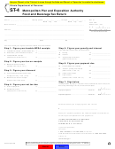 Form St-4 - Metropolitan Pier And Exposition Authority Food And Beverage Tax Return