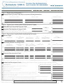 Schedule 1299-C- Income Tax Subtractions And Credits (For Individuals) Printable pdf