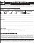 Form Nyc-202-vr - Unincorporated Business Tax - 2012