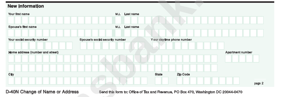 Form D-40es - Estimated Payment For Individual Income Tax - 2005