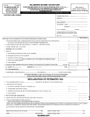 Form Ir - Hillsboro Income Tax Return