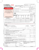 Form F-1040-n - Non-resident Individual Income Tax Return - 2003