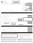 Form R-I - City Of Dayton Individual Income Tax Return - 2011 Printable pdf