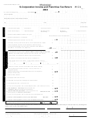 Form 85-105-04-8-1-000 - Mississippi S-corporation Income And Franchise Tax Return - 2004