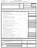 Form Fi-161 - Fiduciary Return Of Income - 2004