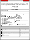 Corporate Records Order Form - Arizona Corporation Commission
