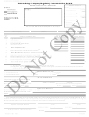 Form Psc/cmp 153 - Interexchange Company Regulatory Assessment Fee Return