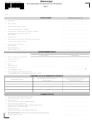 Form 84-110-11-8-1-000 - Mississippi S-corporation Franchise Tax Schedule - 2011