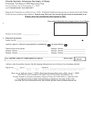 Llc Franchise Tax Report Form - Arkansas Secretary Of State - 2002