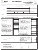 Form 725 - Kentucky Single Member Llc Individually Owned Llet Return - 2008